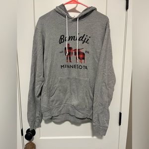 Minnesota Bemidji Paul Bunyan and Babe Hoodie large. Only worn a couple times